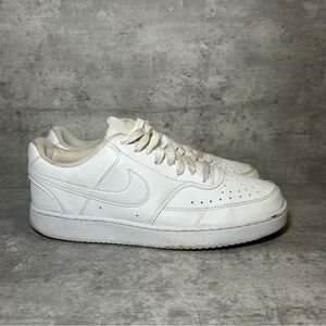 Nike Court Vision Low Sneakers DH2987-100 Mens sz 9.5 - white
